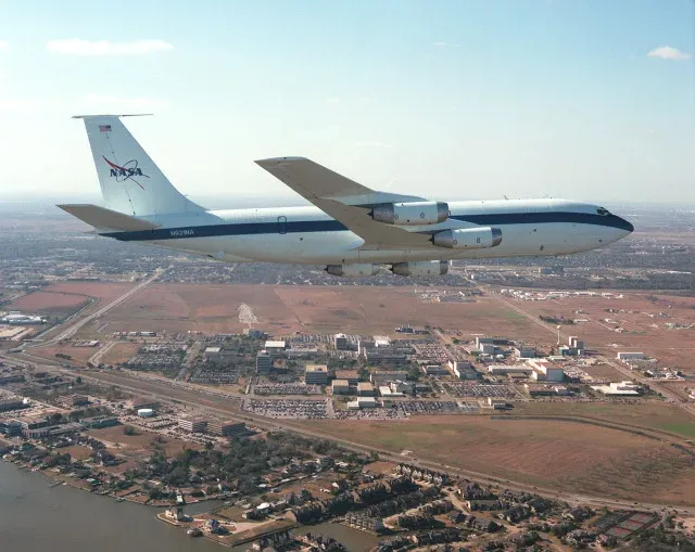 Ensayo experimental a bordo del KC-135