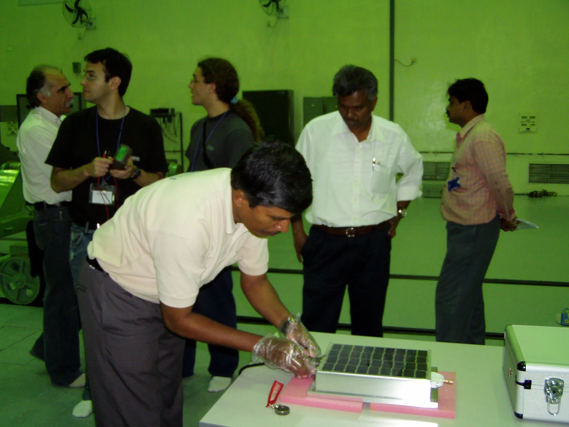 Equipo completo del proyecto Pehuensat-1
