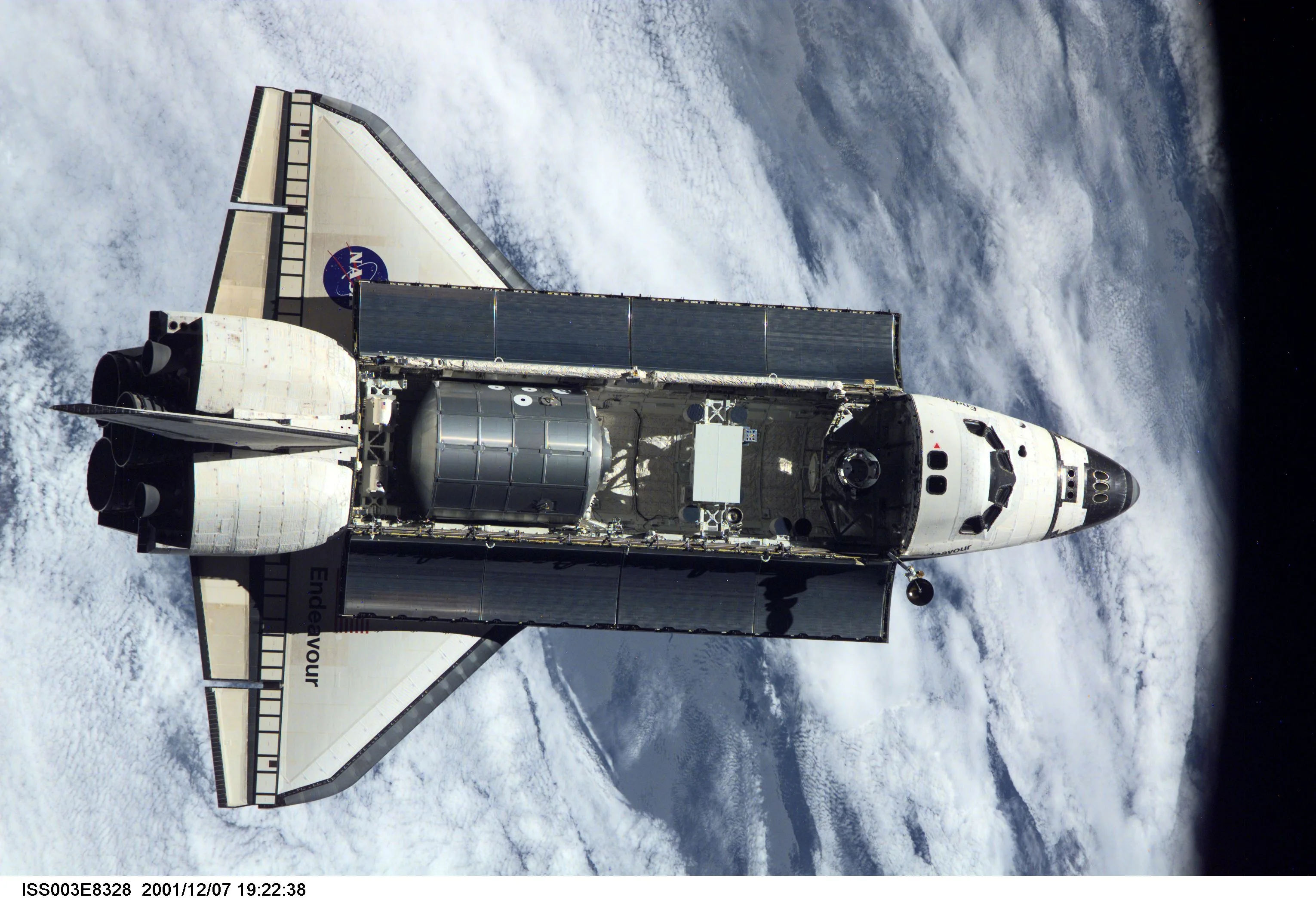 Actividades en órbita durante la misión STS-108