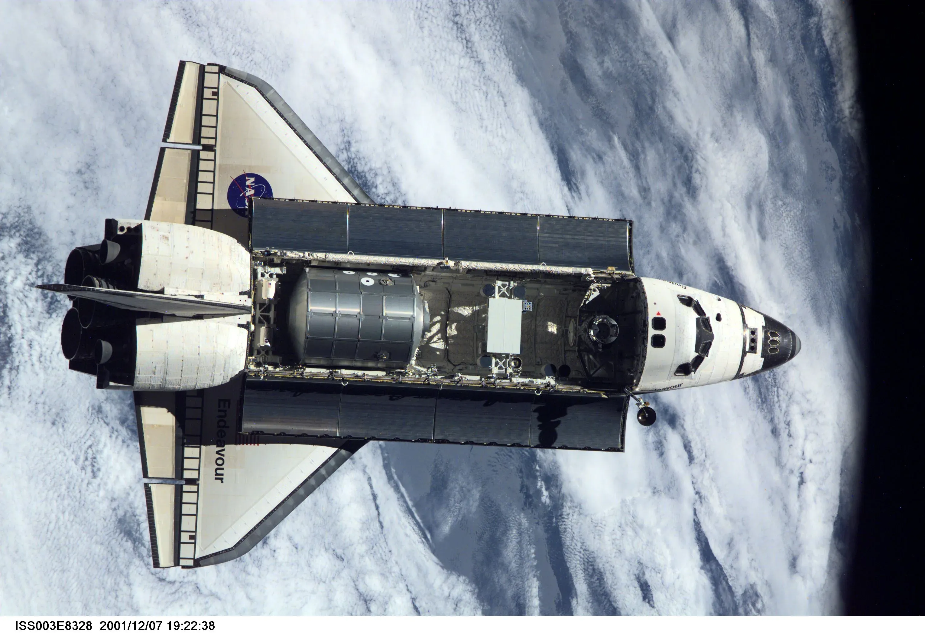 Actividades en órbita durante la misión STS-108